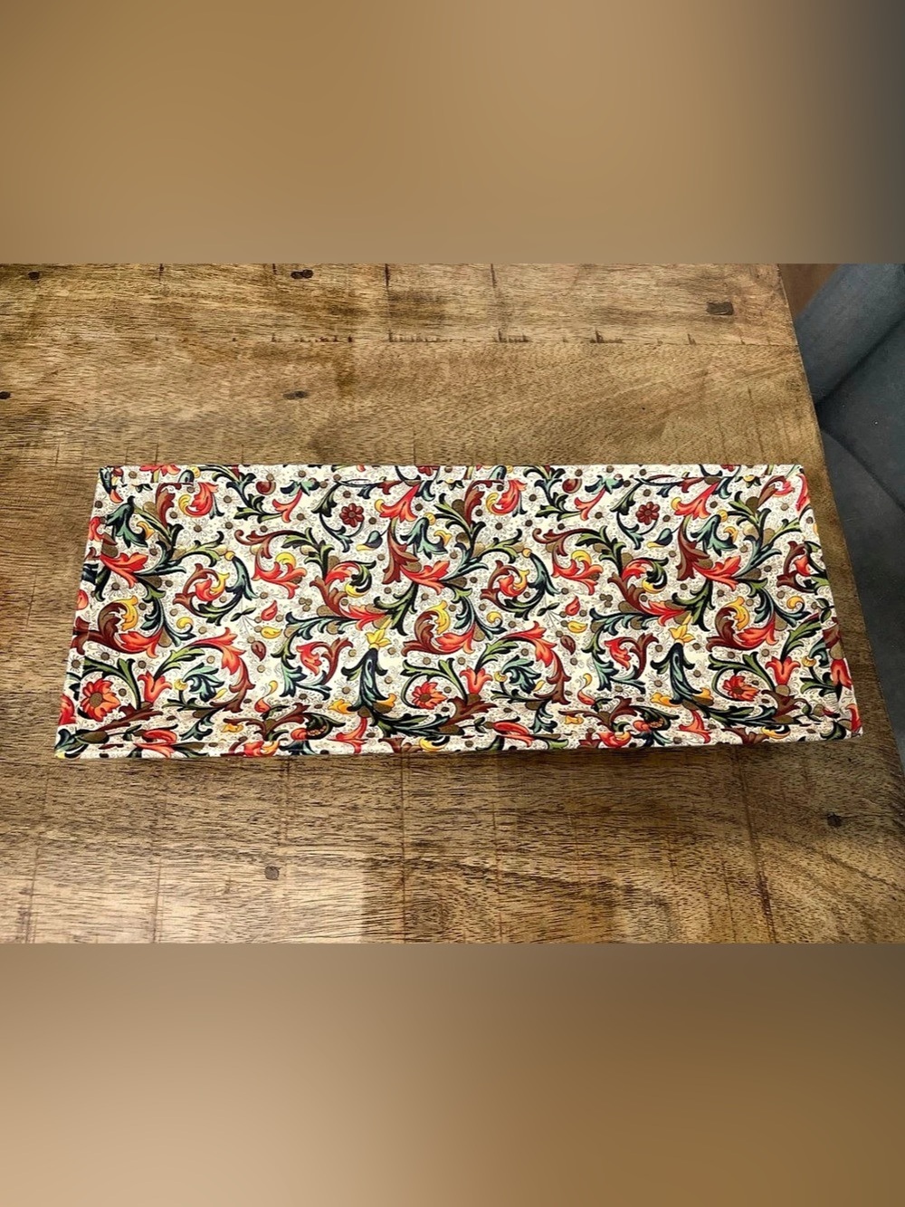 Giannini Firenze Floral Multicolor Decorative Serving Tray